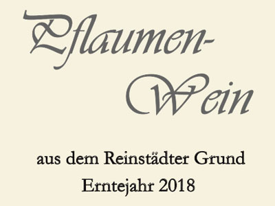 Pflaumenwein 2018