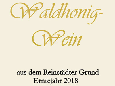 Wald-Honigwein 2018